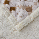 Axyaa Jacquard Lambswool Blanket: Warm, Skin-Friendly, Queen King Size Comforter
