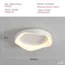 Axyaa Round LED Ceiling Lamp - Modern Bedroom Light Fixture