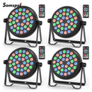 Axyaa 36LEDs Par Light Red Stage Disco Party Lights for Concert Wedding Theater