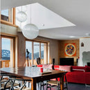 Axyaa Moon Pendant Chandelier: Elegant LED Lighting for High-end Home Décor