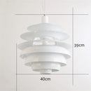 Axyaa Nordic Modern Aluminum Chandelier for High-end Living Room Decor