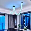 Axyaa Modern Pendant Lights LED Chandelier Ceiling Lamp for Dining Room