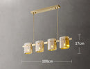 Nordic Glass Dining Pendant Light by Axyaa – Ceiling Chandelier for Living Room