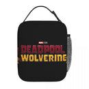 Axyaa Deadpool & Wolverine Insulated Lunch Bag - Portable Thermal Cooler