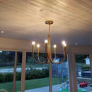 Axyaa Vintage LED Chandelier for Living Room, Bedroom, Dining Room