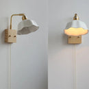 Axyaa Nordic LED Wall Light with Pull Chain Switch and Rotatable Design