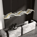 Axya Nordic Wave LED Chandelier for Home Decor Lighting