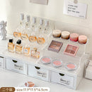 Axyaa Cosmetic Organizer Makeup Storage Rack Lipstick Nail Palette Display Shelf
