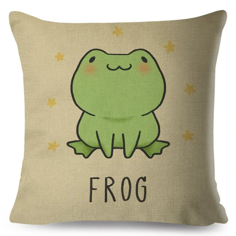 Axyaa Cartoon Cat Cushion Cover 45x45cm