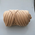 Axyaa Super Velvet Chunky Yarn - Thick Cotton Wool Tube Yarn for DIY Handwork