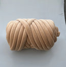 Axyaa Super Velvet Chunky Yarn - Thick Cotton Wool Tube Yarn for DIY Handwork