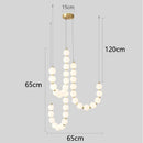 Axyaa Nordic Stair Chandelier | Pendant Lights for Living, Bedroom, and Dining Room