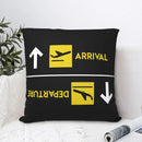 Axyaa Pilot Print Sofa Cushion Cover - Home Party Car Bed Decor