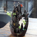 Axyaa Large Zen Backflow Incense Burner for Home Decoration & Relaxation