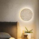 Axyaa Yellow Cave Stone Sconce: Nordic Minimalist Wabi Sabi Wall Lamp for Home Decor