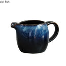 Axyaa Ceramic Milk Jug with Handle: Retro Style Gravy Boat & Seasoning Tool