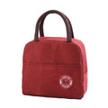 Axyaa Insulated Lunch Bag - Aluminum Foil Portable Handbag for Office Workers & Kids.