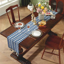 Axyaa Retro Tassel Jacquard Table Runner for Home Decor