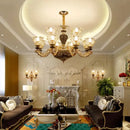 Axyaa Luxury Crystals Ceiling Chandelier for Elegant Interior Decor