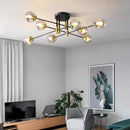 Axyaa Glass Ball Branch Chandeliers - Nordic Light Postmodern Luxury LED Pendant Lights