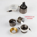 Axyaa Recessed LED Downlight Mounting Bracket for GU10 MR16 Spot Lighting