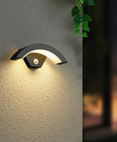 Axyaa Outdoor Waterproof LED Wall Lights for Garden Porch - Aluminum Wall Lamps