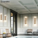 Axyaa Gold LED Wall Sconce for Modern Home Decor & Lighting Fixtures
