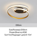 Axyaa Modern LED Ceiling Light for Living Room, Bedroom, and Dining Room