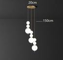 Axyaa Nordic Dining Room Pendant Light Chandelier for Living Room