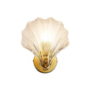 Axya Shell Glass LED Wall Lamp for Home Decor and Bedroom Lighting