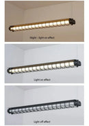 Axyaa Retro Acrylic Tube Pendant Light for Coffee Shop & Office