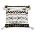 Axyaa Geometric Chenille Jacquard Sofa Cushion Covers Ethnic-Style Home Decor