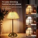 Axyaa LED Touch Sensor Table Lamp - Dimmable, Rechargeable Night Light
