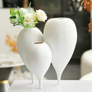 Axyaa Resin Balloon Vase Geometric Abstract Flowerpot Home Decor Craft