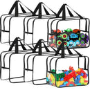 Axyaa Clear PVC Storage Bag for Toys, Cosmetics, and Crafts