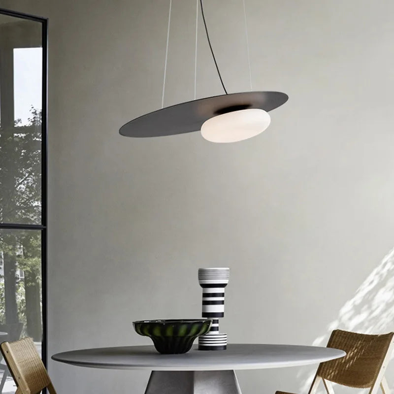 Nordic UFO LED Pendant Light by Axyaa - Modern Design for Home, Office, or Cafe