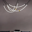 Axyaa Salon Fancy Chandelier Dining Room Pendant Lights Ceiling Lamps