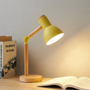 Axyaa Nordic Wooden Art LED Desk Lamp