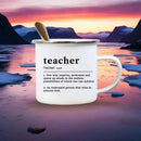 Teacher Enamel Mug by Axyaa - Creative School Water Cup - Perfect Teachers Day Gift