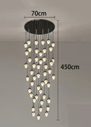 Axyaa LED Chandeliers Hanging Light Modern Pendant Lamps for Living and Dining Room