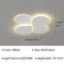 Axyaa Nordic Cream LED Ceiling Lamp Chandelier