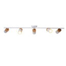 Axyaa Nordic Wood Chandeliers & Spotlights for Living Room Bedroom Decor
