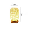 Axyaa Robot Wooden Table Lamp for Home Decor and Lighting