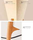 Axya Wooden Style Bedside Desk Lamp for Nordic Living Room Bedroom