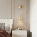 Axyaa LED Copper Wire Wall Lamp for Bedroom Living Room Stair Lighting