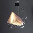 Axyaa Modern Book Pendant Light Chandelier for Dining Room Kitchen Island