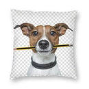 Axyaa Jack Russell Terrier Nordic Pillowcase for Stylish Living Room Decor