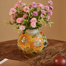 Axyaa Retro Ceramic Flower Vases & Hydroponic Living Room Arrangements
