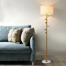 Axyaa Minimalist LED Floor Lamp for Family Living Room & Bedroom