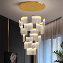 Axyaa Modern LED Pendant Light Chandeliers for Living Room